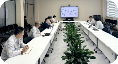 董事长、总经理应思斌赴江苏公司调研兴福电子与hjc888黄金城二期项目推进情况